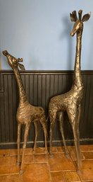 Bronze Giraffe Statues