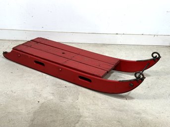 A Primitive Vintage Sled