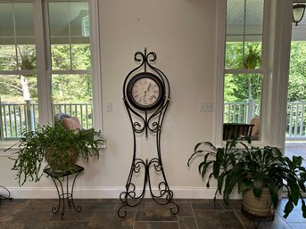Large Decorative Metal Clock
