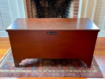 Attic Found Antique Blanket Chest