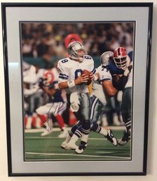 Troy Aikman Dallas Cowboys Autographed Framed Photo 20'x24' With COA - K 9 (lOCAL Pick-up Only For This Item)
