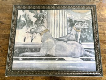 Vis A Vis Roman Dog Print By Susan Hartenhoff