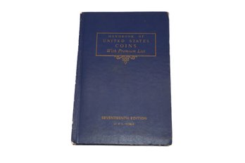 Handbook Of United States Coins By Whitman With Premium List Published In 1959