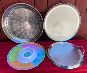 Trays And Serving Dishes