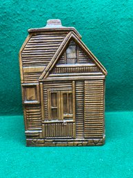 Vintage Victorian House Cookie Jar. Treasure Craft. Made In U.S.A. 11 1/2' Tall.