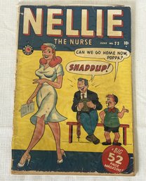 Rare Golden Age NELLIE The NURSE #23- 1950- Risque Cover