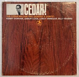 1967 Prestige Stereo The Cedar Walton Trio, Quartet And Quintet - Cedar! PRST7519 VG Plus