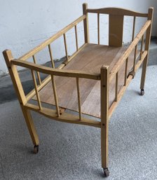 Antique Cradle For Decor ONLY