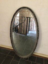 Mid Century Oval Wall Mirror #2