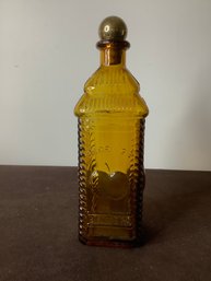 Apple Berrings Amber Glass Bottle