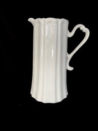 Vintage Whitewear Ceramic Pitcher