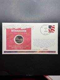 2005 Commemorative Cover Minnesota Quarter