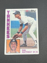 1984 Topps Don Mattingly Rookie Card