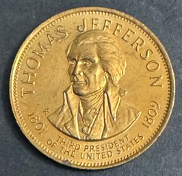 Thomas Jefferson Presidential Token