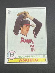 1979 Topps Nolan Ryan Hall Of Famer