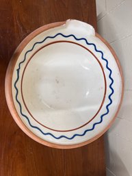 Vintage Retro 1960's Era Danish Ceramic Bowl With Makers Mark