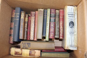 18 Old Hardcover Books