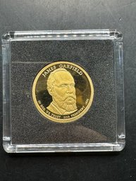 James Garfield Presidential Dollar Proof