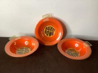 Wheaties Basketbowls Lot Of 3