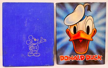 1975 First Edition Art Of Disney Book & 1979 Donald Duck