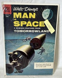 Rare 1956 DELL DISNEY MAN IN SPACE #716-TOMORROWLAND