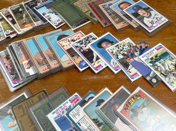 A Large Collection Of Vintage Baseball Cards - 1970's-1980's