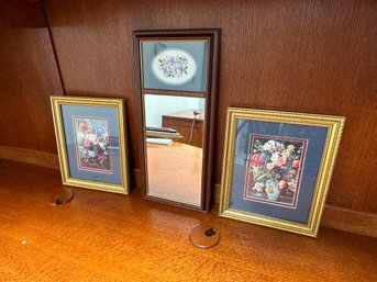 3 Pc. Floral Pictures