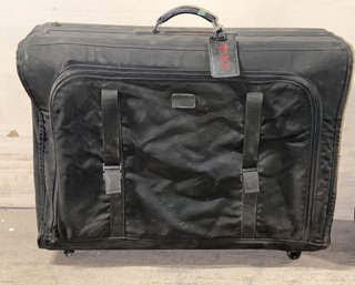 Large Vintage TUMI Garment Bag / Suitcase On Four Castor Wheels