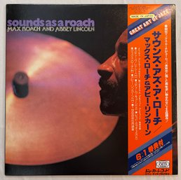 1977 Japanese MONO Import Max Roach And Abbey Lincoln - Sounds As A Roach UPS-2056-KR NM W/ OBI