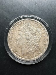 1884 Morgan Silver Dollar