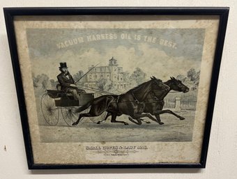 Vintage Carriage Print - Rochester, NY