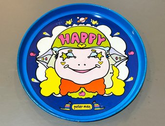 A Vintage Peter Max Tray