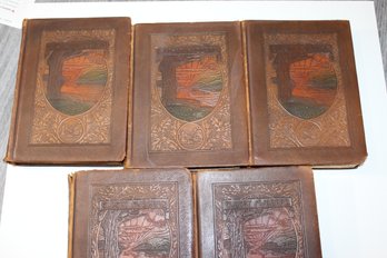 1925 5 Volumes Of Roycrofters Elbert Hubbard