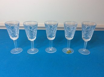 WATERFORD CORDIAL GLASSES