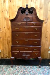 Antique Benchmade Philadelphia Style Highboy Chest