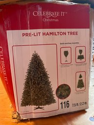 Artificial Pre Lit Christmas Tree