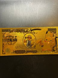 Pokemon Gold Colored Bill