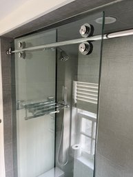 A Glass Rolling Track Shower Enclosure - Bath 3A