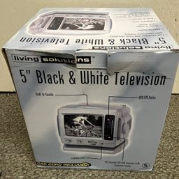 New In Box, Black And White Irving TV