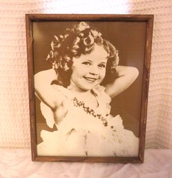 Shirley Temple Framed Photo