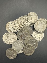 30 Buffalo Nickels Miscellaneous Dates