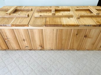 Handmade Cedar Storage Trunk