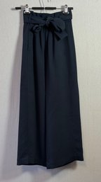 WILFRED Navy Tie BOW Waist Dress Slacks Size 00