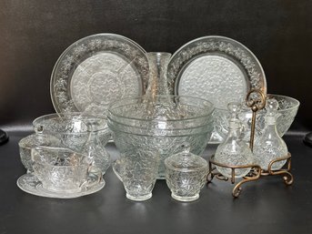 Another Assortment Of Pressed Glass By Princess House