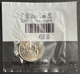 2004-P Uncirculated Texas 50 State Commemorative Quarter In Littleton Package