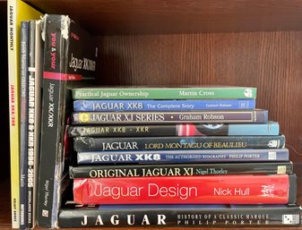 Collection Of Books On Classic Jaguars