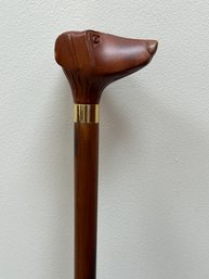 Dog Head Walking Stick