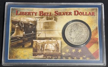 Liberty Bell Silver Dollar 1885-O Morgan Silver Dollar