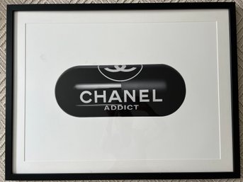 Are You A...Chanel Addict?! Framed Print ( LOC: W1)