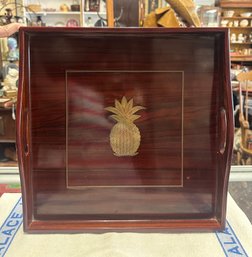 Serving Board.  Beautiful And Shiny Pineapple  14' Square. RC/C5